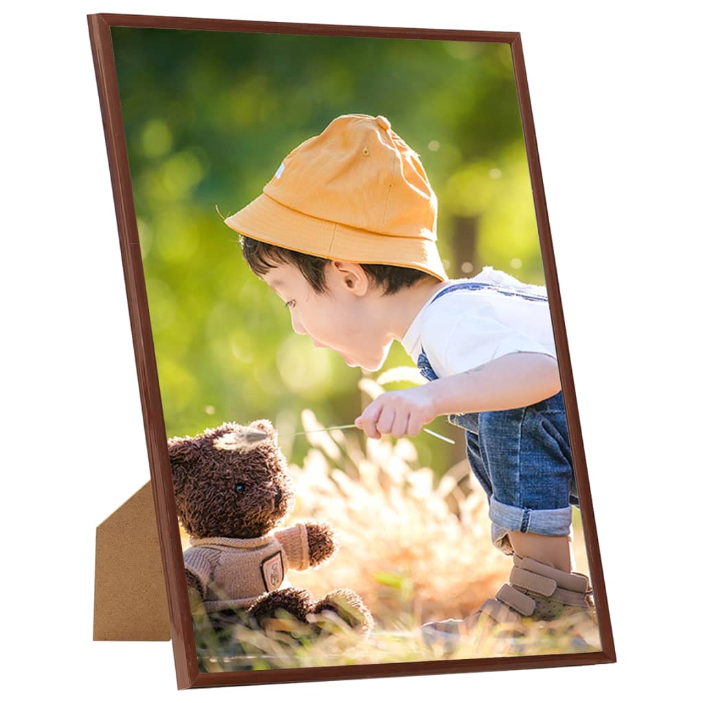 Fotolijsten 3 St Voor Wand 40X50Cm Mdf Bronskleurig