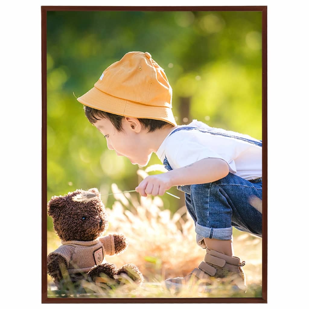 Fotolijsten 3 St Voor Wand 40X50Cm Mdf Bronskleurig