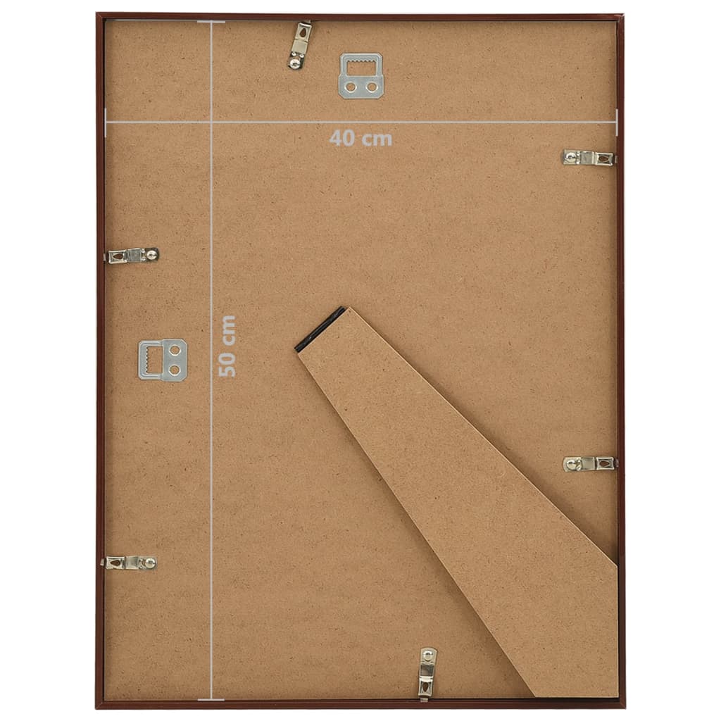 Fotolijsten 5 St Voor Wand Of Tafel 40X50 Cm Mdf Bronskleurig