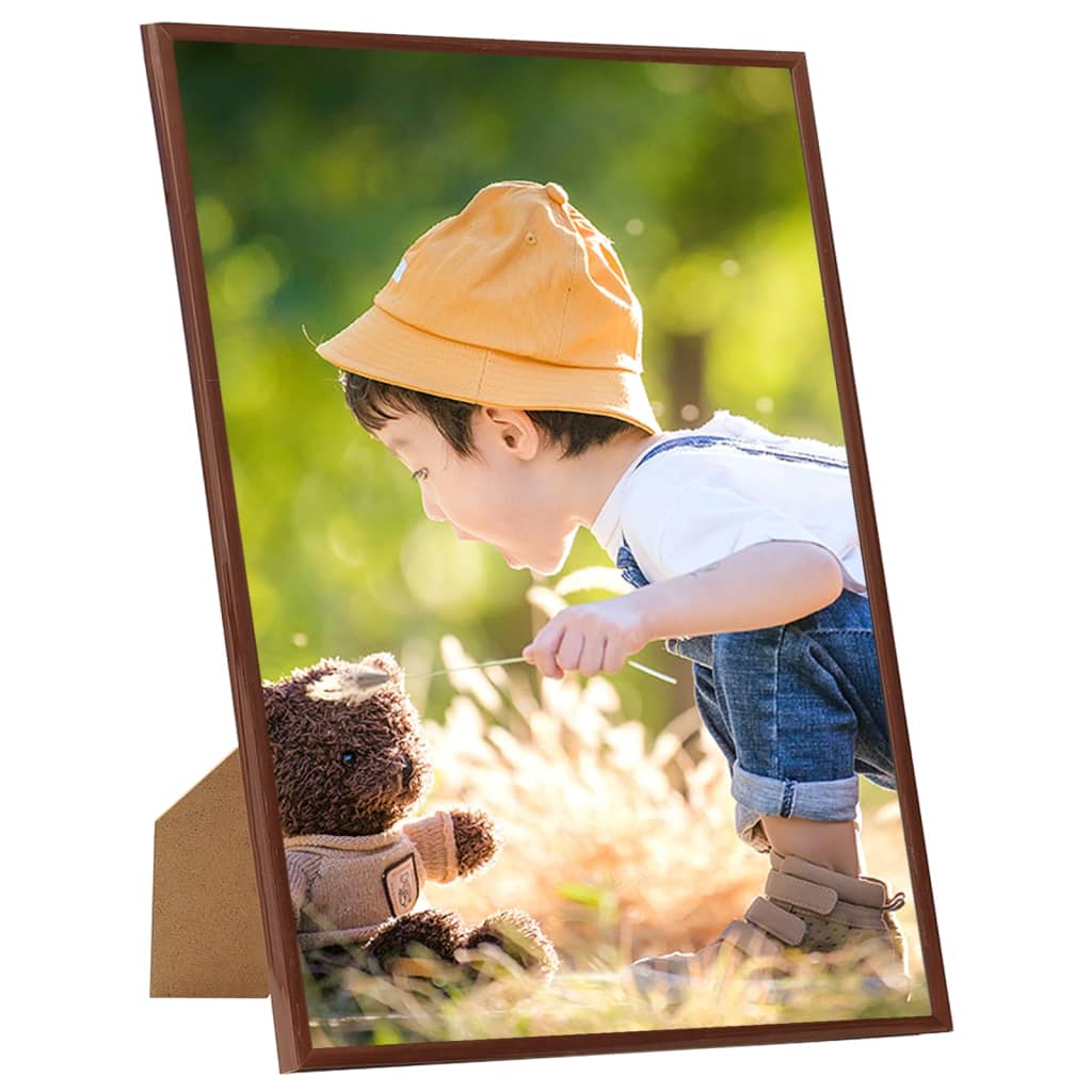 Fotolijsten 3 St Voor Wand Of Tafel 42X59,4 Cm Mdf Bronskleurig