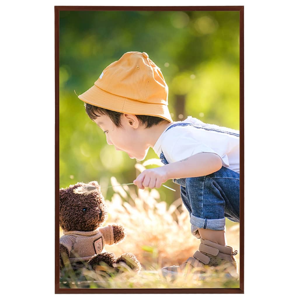 Fotolijsten 3 St Voor Wand Of Tafel 42X59,4 Cm Mdf Bronskleurig