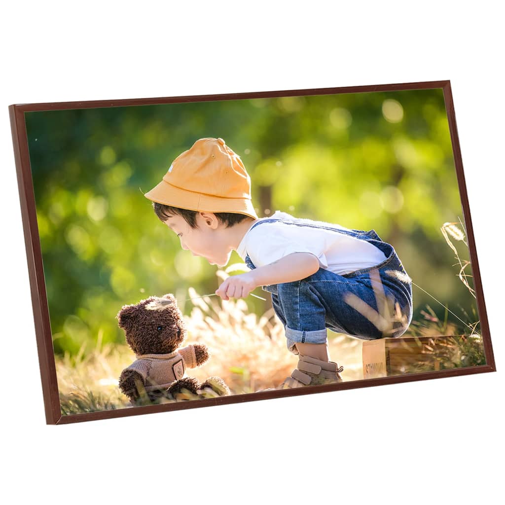 Fotolijsten 3 St Voor Wand Of Tafel 42X59,4 Cm Mdf Bronskleurig