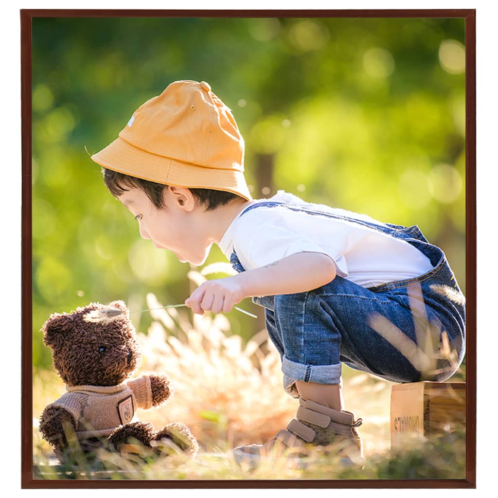 Fotolijsten 5 St Voor Wand 50X50Cm Mdf Bronskleurig