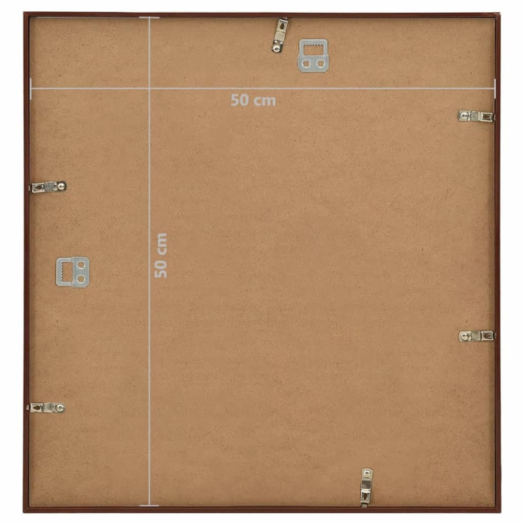 Fotolijsten 5 St Voor Wand 50X50Cm Mdf Bronskleurig