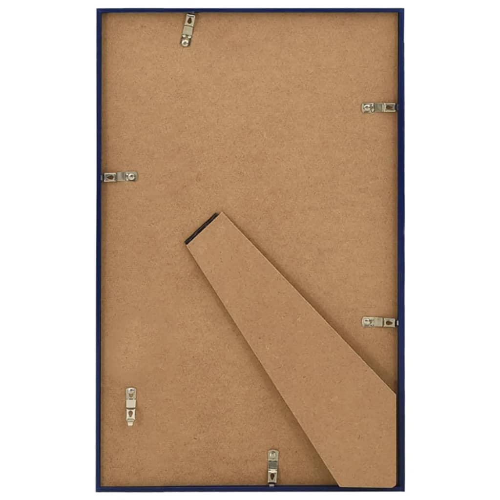 Fotolijsten 5 St Voor Tafel 13X18 Cm Mdf Blauw