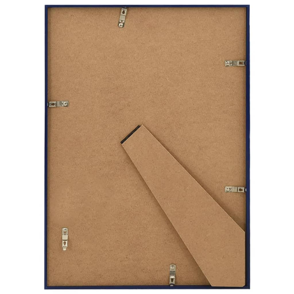 Fotolijsten 3 St Voor Tafel 15X21Cm Mdf Blauw