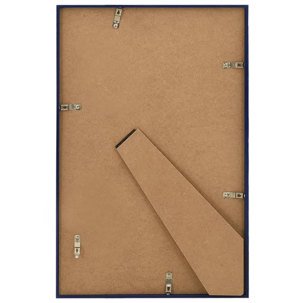Fotolijsten 5 St Voor Tafel 21X29,7Cm Mdf Blauw