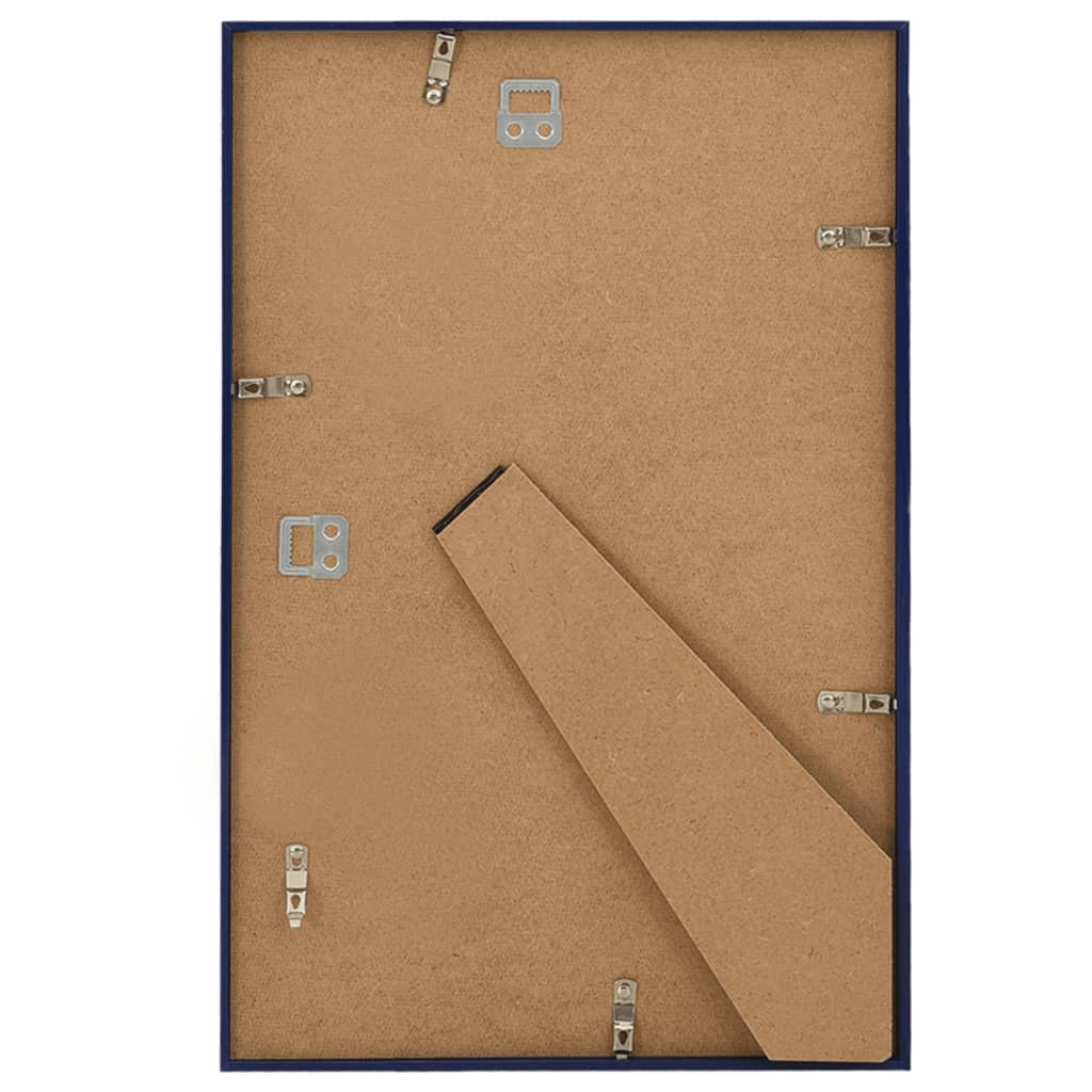 Fotolijsten 5 St Voor Wand Of Tafel 28X35 Cm Mdf Blauw