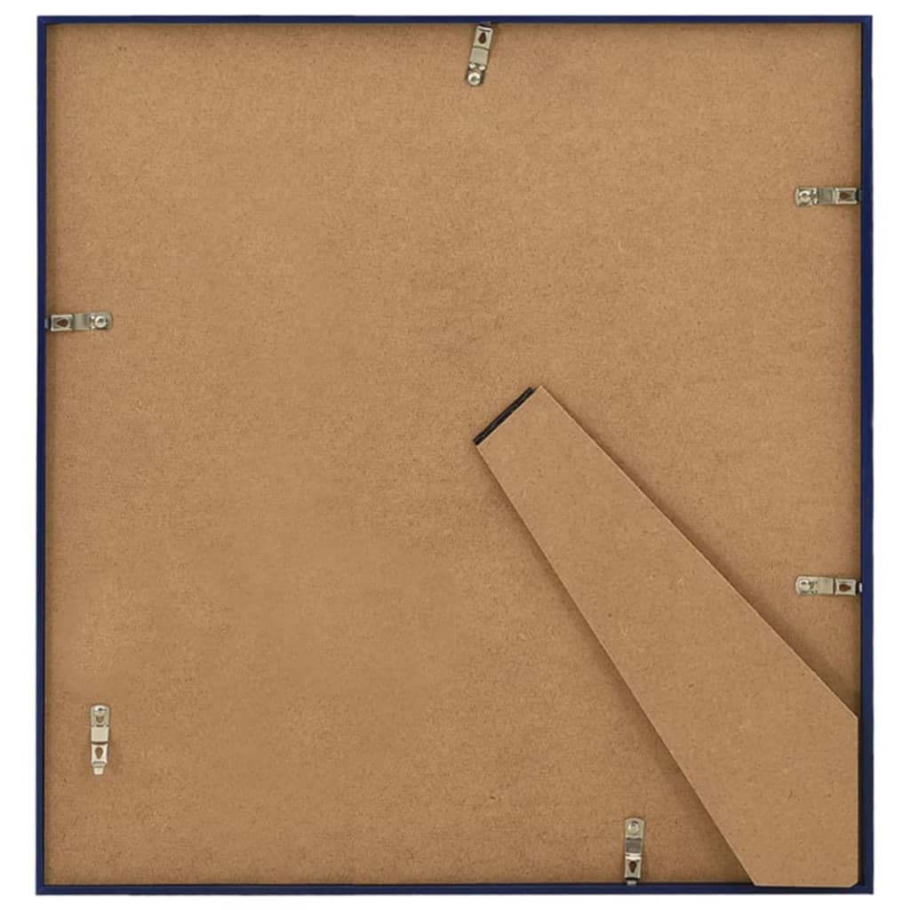 Fotolijsten 3 St Voor Wand 40X40 Cm Mdf Blauw