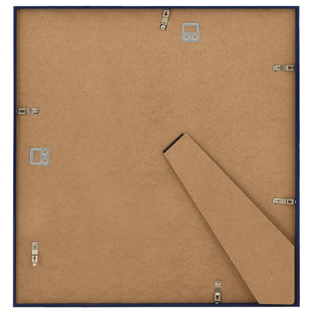 Fotolijsten 5 St Voor Wand Of Tafel 40X40 Cm Mdf Blauw