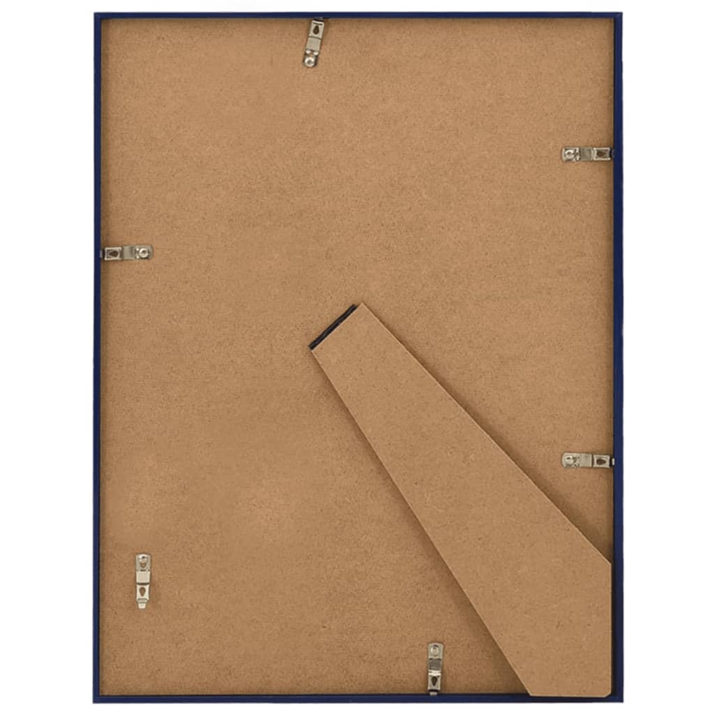 Fotolijsten 3 St Voor Wand 40X50 Cm Mdf Blauw