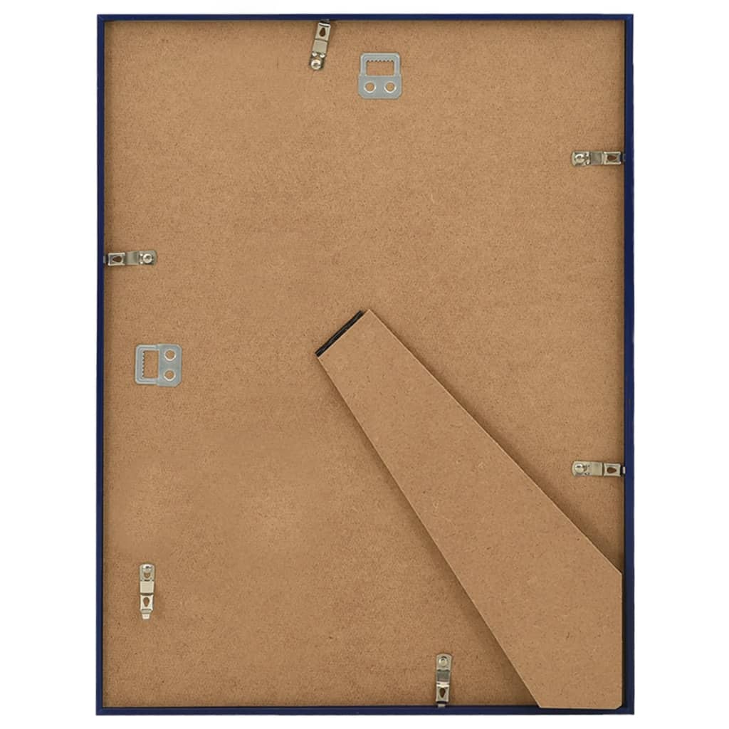 Fotolijsten 3 St Voor Wand 40X50 Cm Mdf Blauw