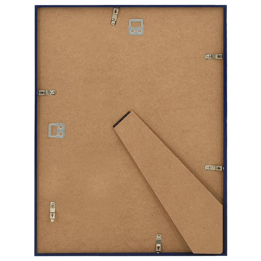 Fotolijsten 5 St Voor Wand Of Tafel 40X50 Cm Mdf Blauw