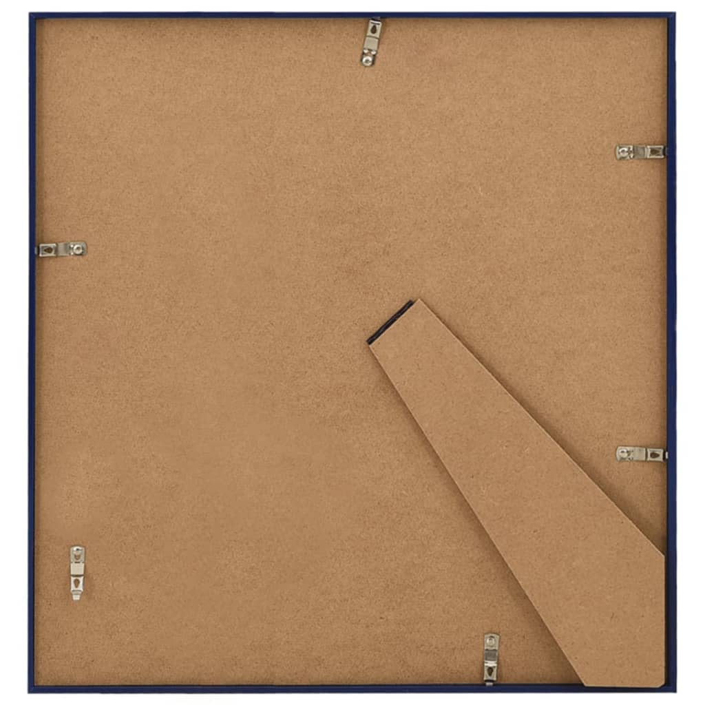 Fotolijsten 3 St Voor Wand Of Tafel 50X50 Cm Mdf Blauw
