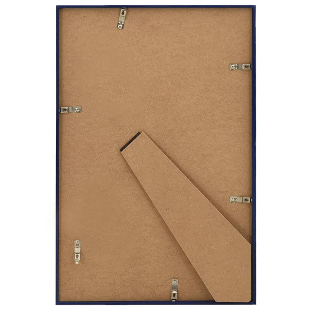 Fotolijsten 5 St Voor Wand 59,4X84Cm Mdf Blauw