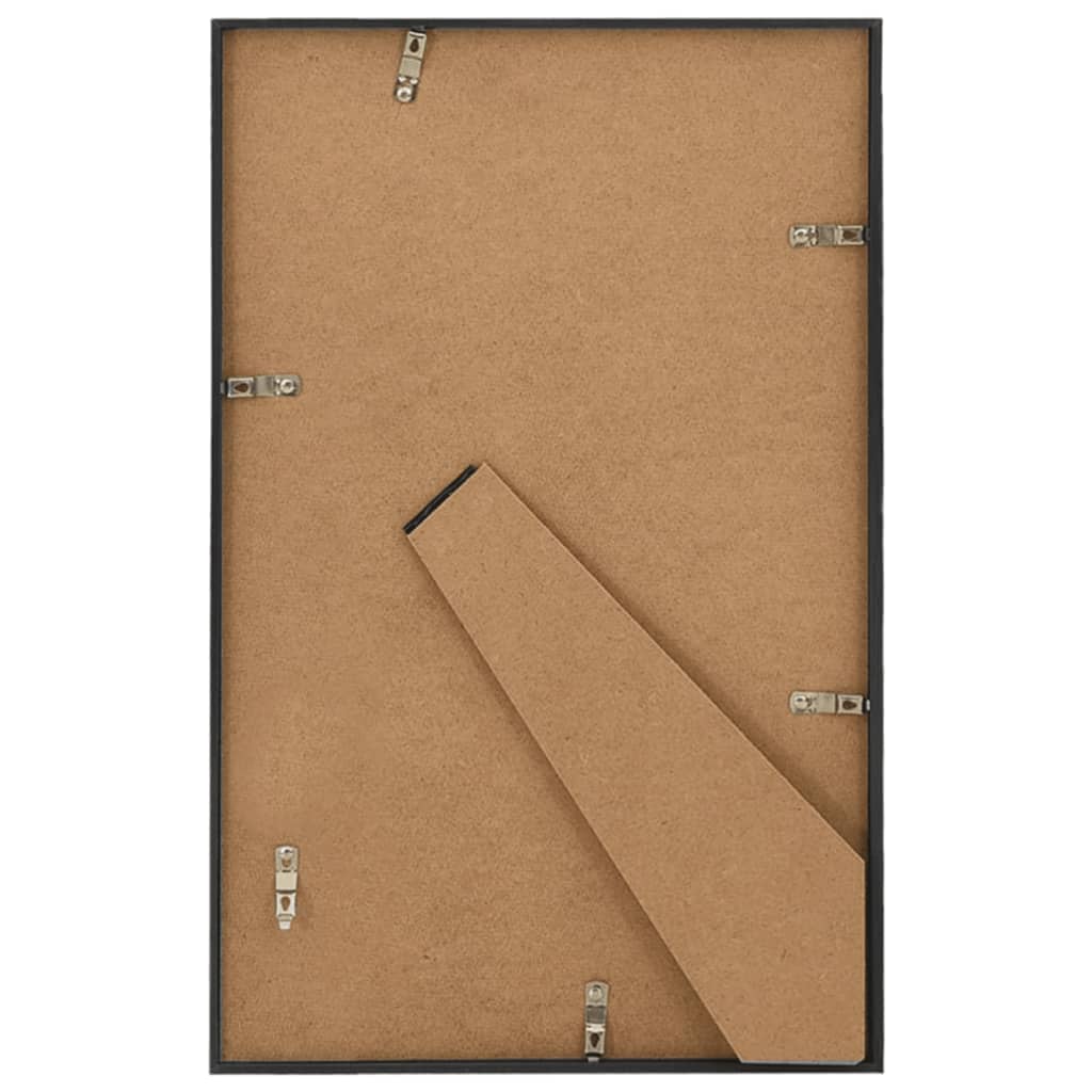 Fotolijsten 3 St Voor Tafel 10X15 Cm Mdf Zwart