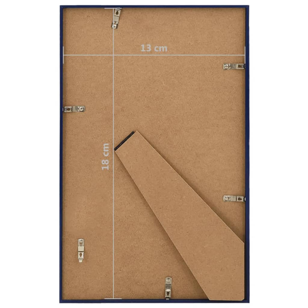 Fotolijsten 3 St Voor Tafel 13X18 Cm Mdf Zwart