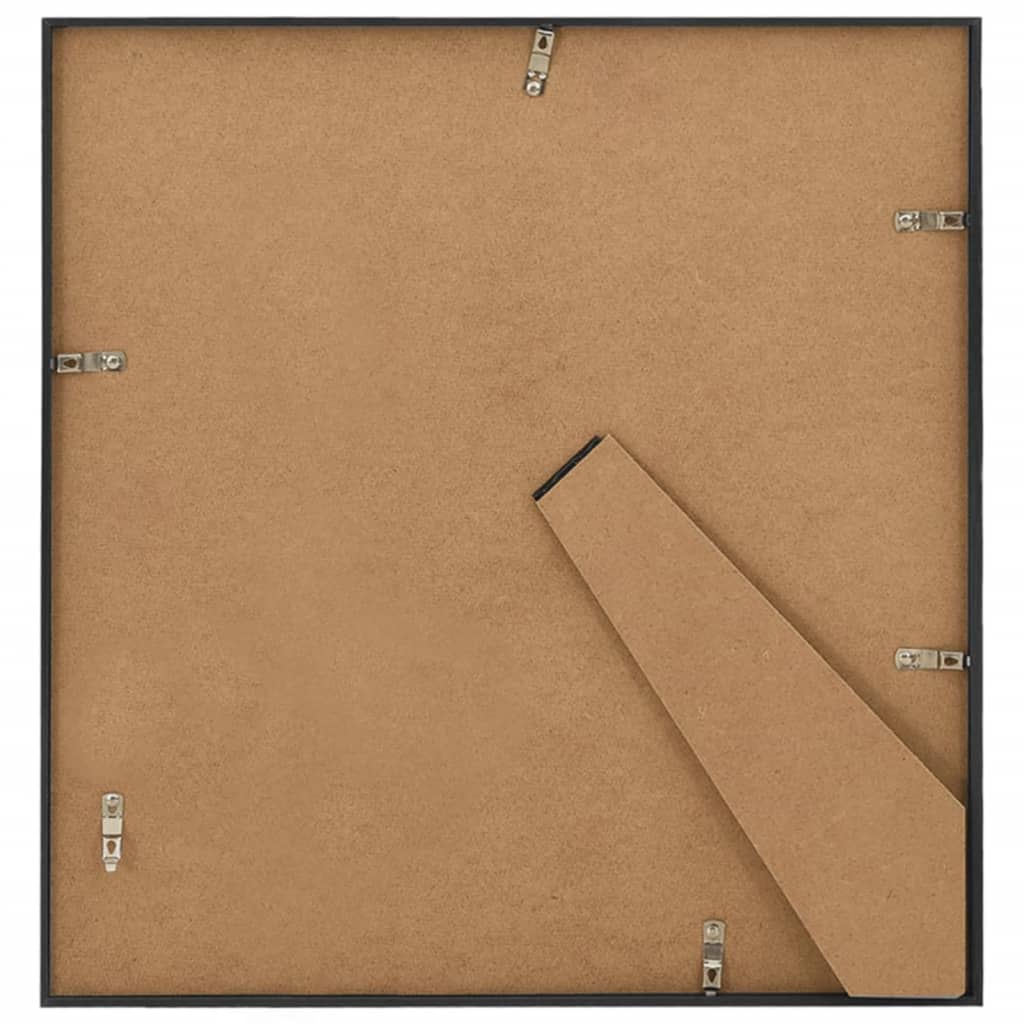 Fotolijsten 3 St Voor Tafel 20X20 Cm Mdf Zwart