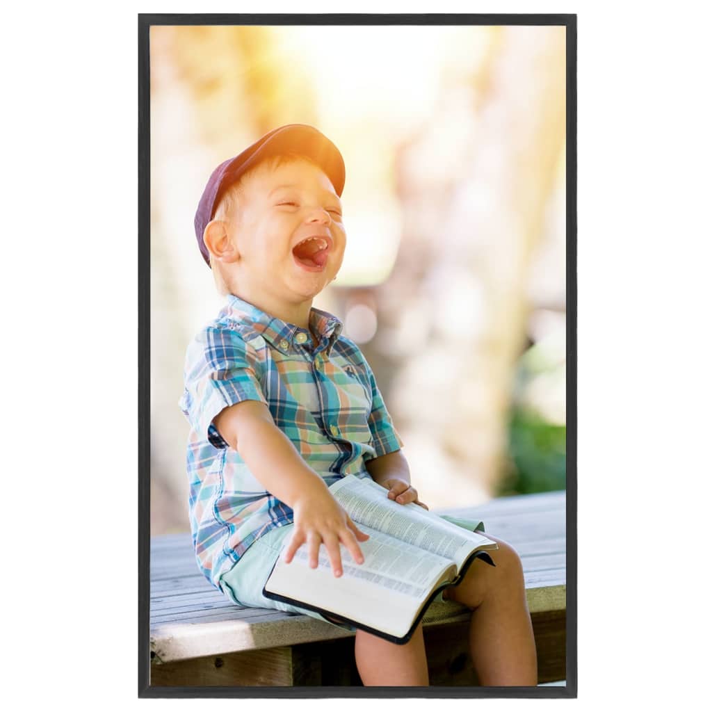 Fotolijsten 3 St Voor Tafel 20X25 Cm Mdf Zwart
