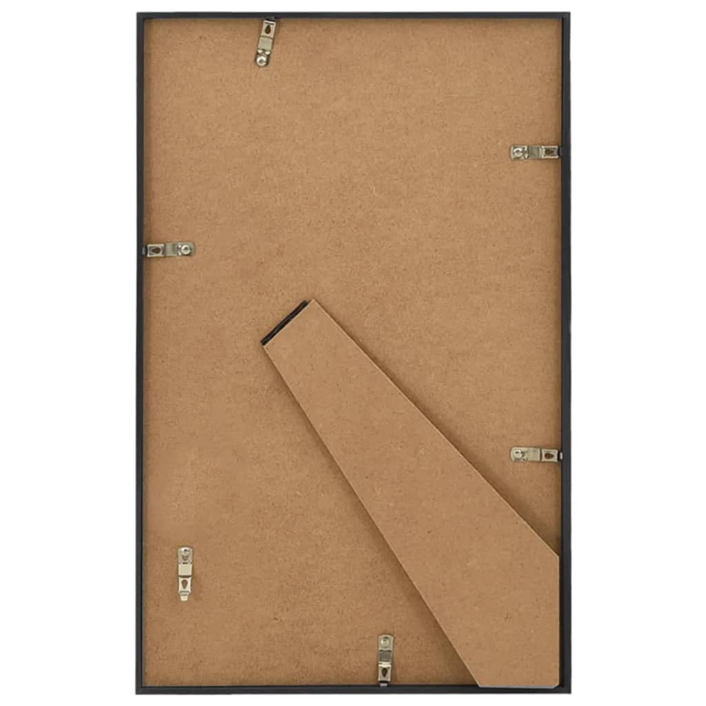 Fotolijsten 3 St Voor Tafel 20X25 Cm Mdf Zwart