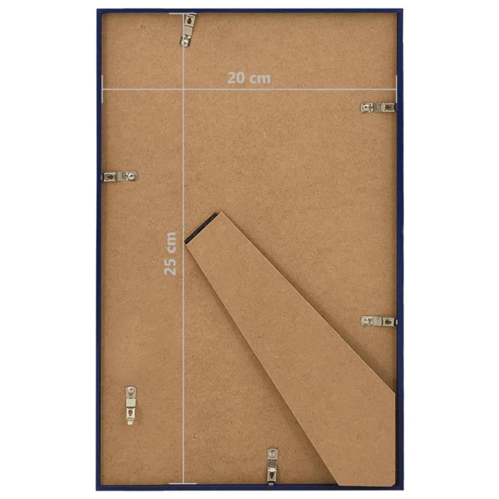 Fotolijsten 3 St Voor Tafel 20X25 Cm Mdf Zwart