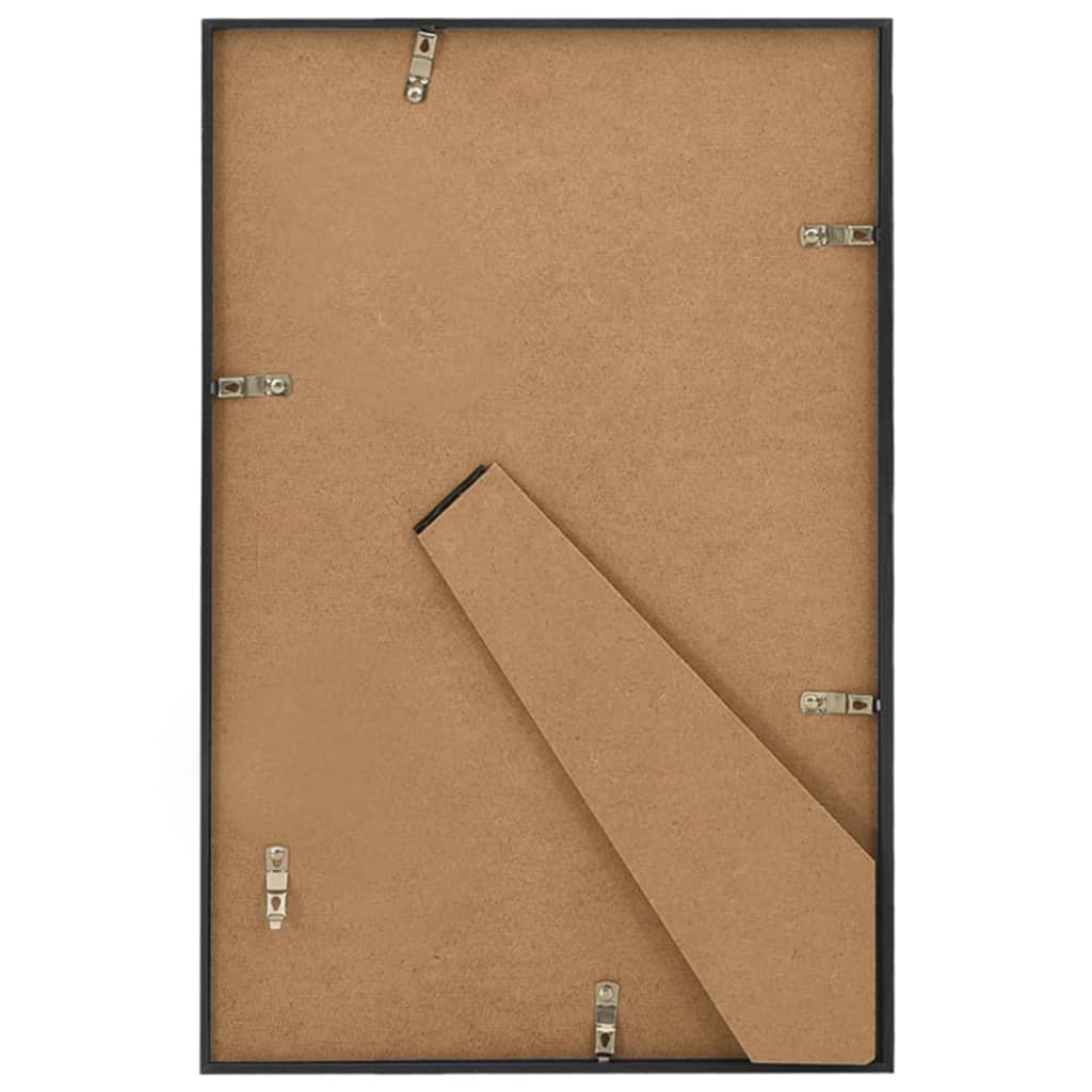 Fotolijsten 3 St Voor Tafel 21X29,7 Cm Mdf Zwart