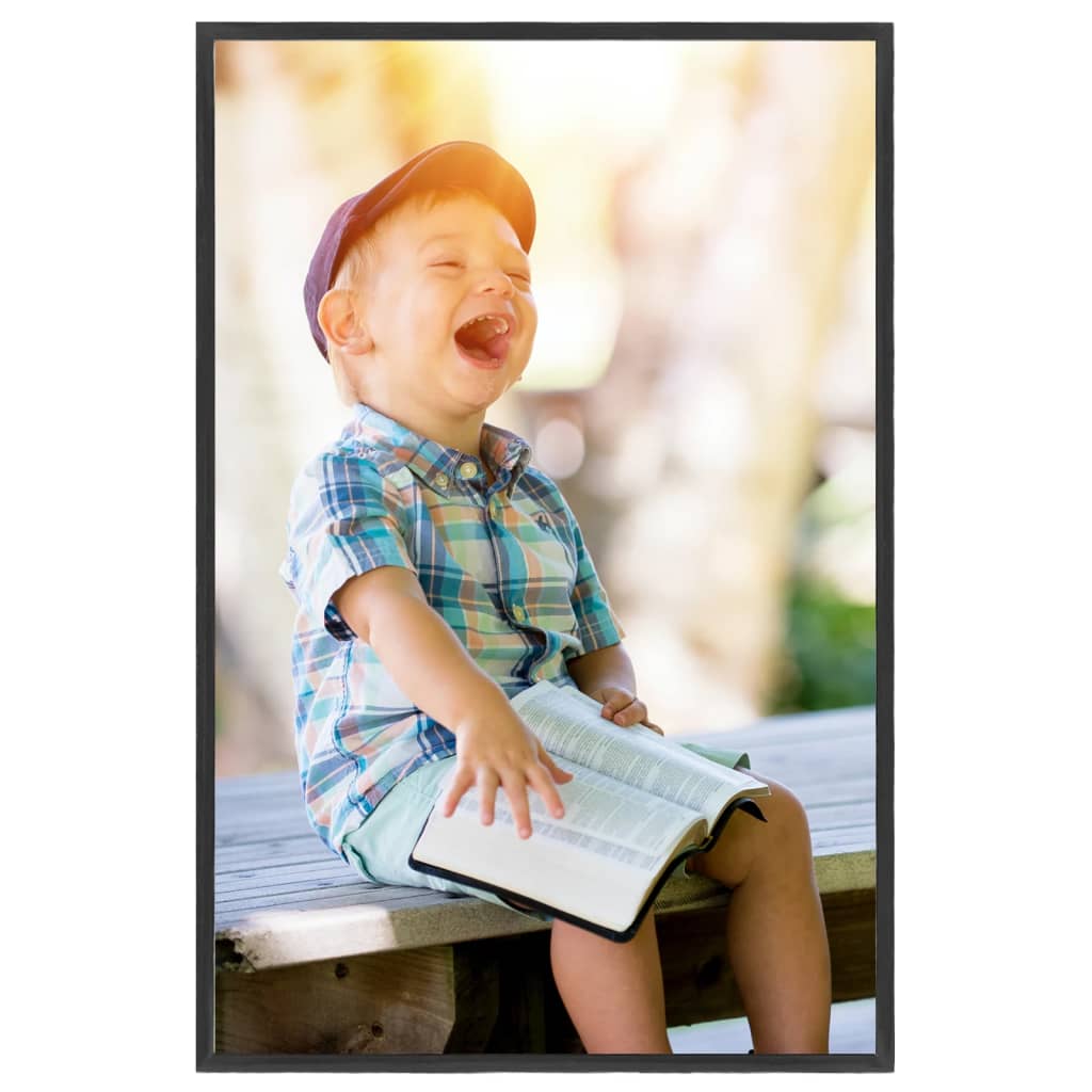 Fotolijsten 5 St Voor Tafel 21X29,7 Cm Mdf Zwart