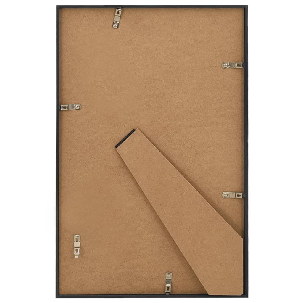 Fotolijsten 5 St Voor Tafel 21X29,7 Cm Mdf Zwart