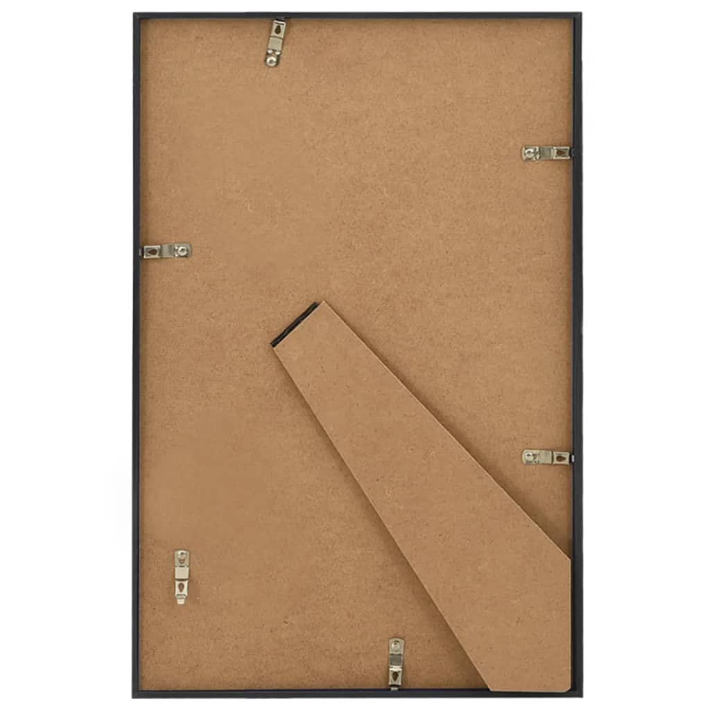 Fotolijsten 3 St Voor Tafel 28X35 Cm Mdf Zwart