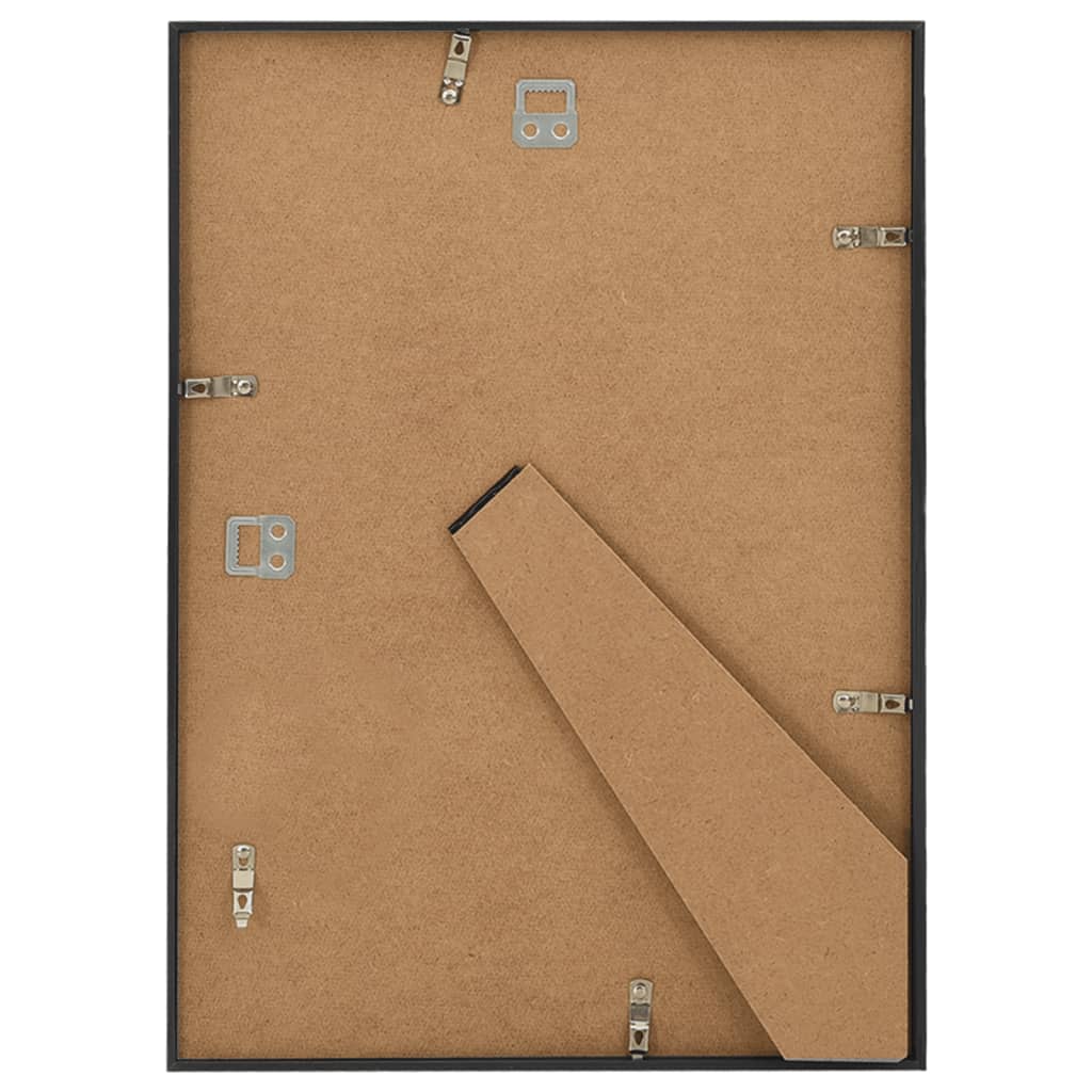 Fotolijsten 5 St Voor Wand Of Tafel 29,7X42 Cm Mdf Zwart
