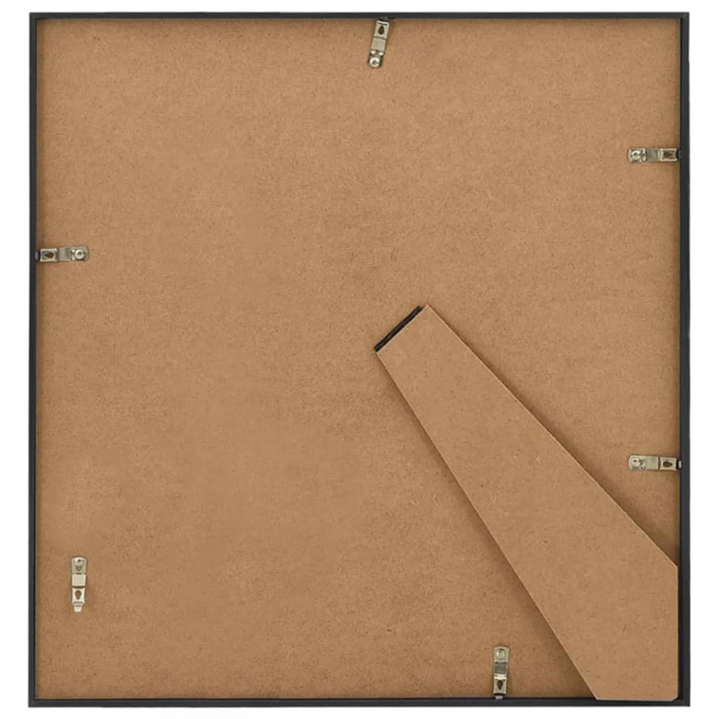 Fotolijsten 3 St Voor Tafel 30X30 Cm Mdf Zwart