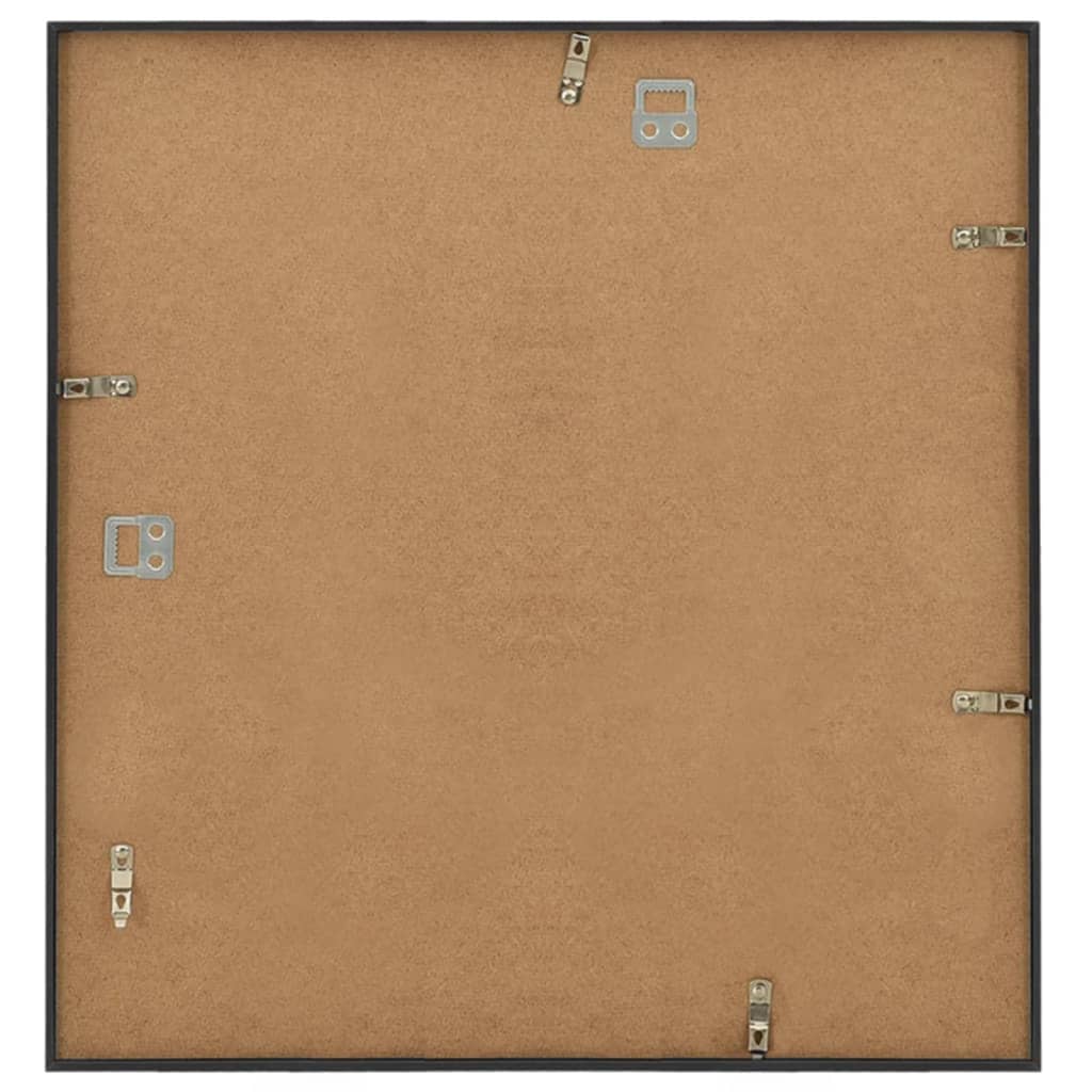 Fotolijsten 5 St Voor Wand 40X40 Cm Mdf Zwart