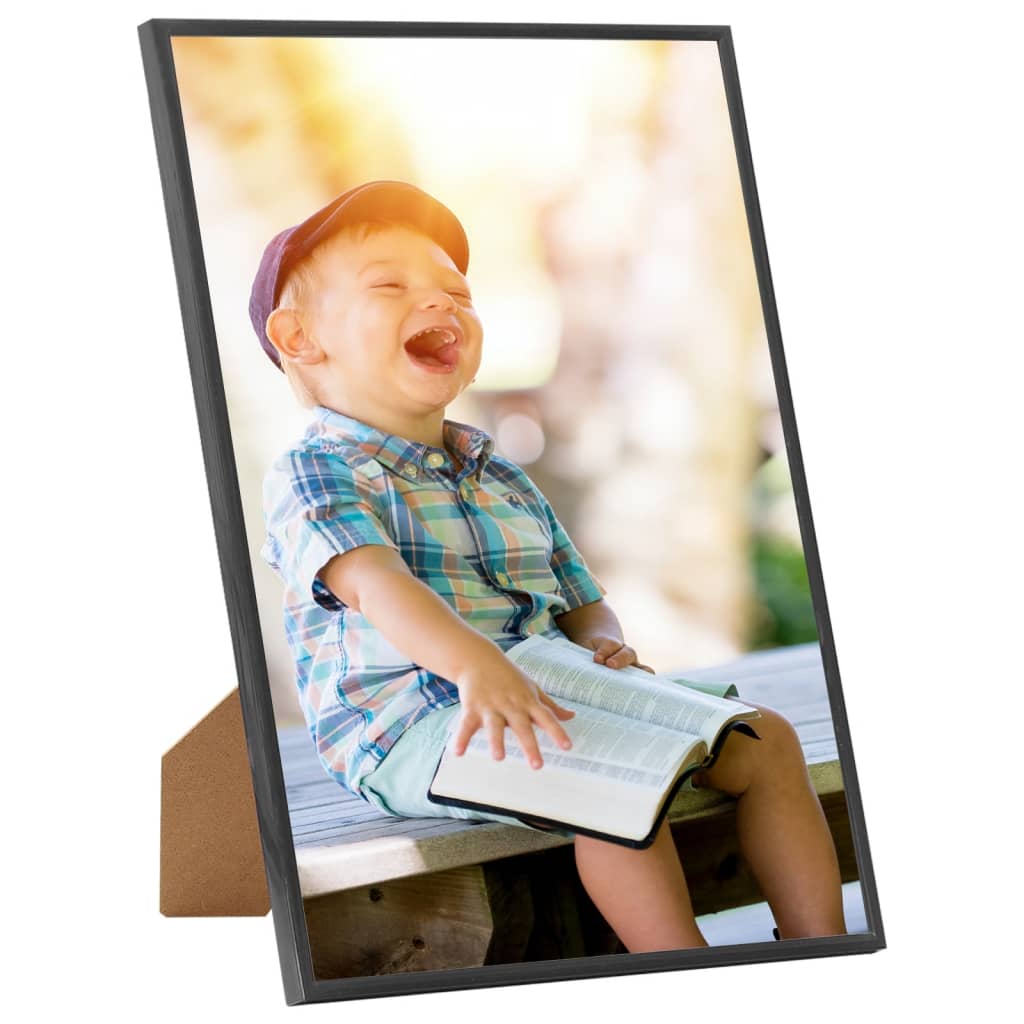 Fotolijsten 3 St Voor Wand 42X59,4Cm Mdf Zwart