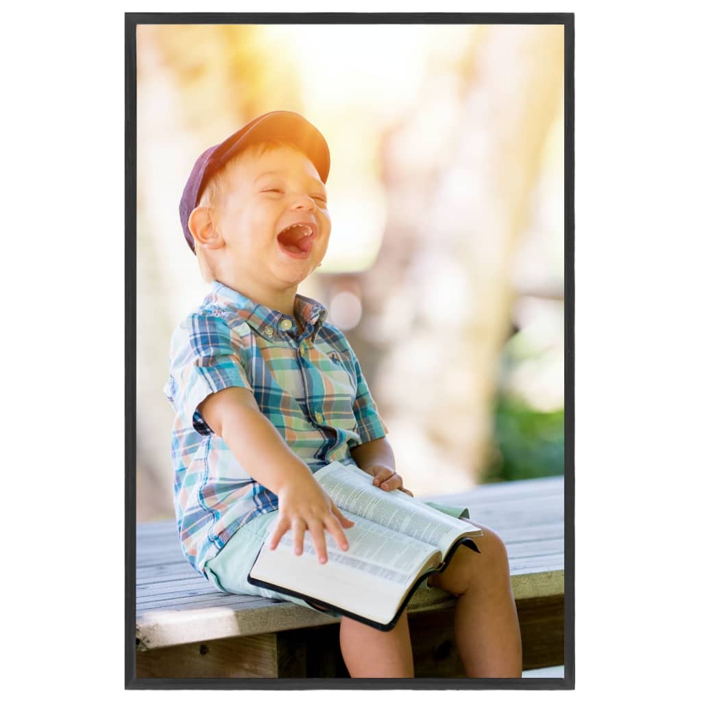 Fotolijsten 3 St Voor Wand 42X59,4Cm Mdf Zwart