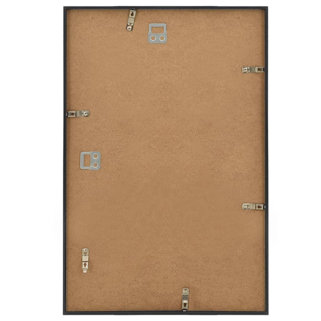Fotolijsten 3 St Voor Wand 42X59,4Cm Mdf Zwart