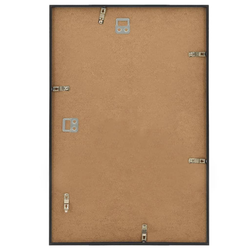 Fotolijsten 5 St Voor Wand 42X59,4Cm Mdf Zwart