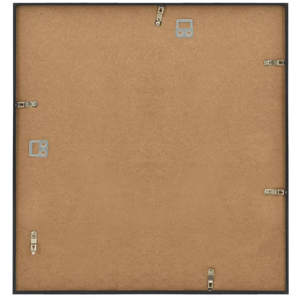 Fotolijsten 3 St Voor Wand 50X50 Cm Mdf Zwart