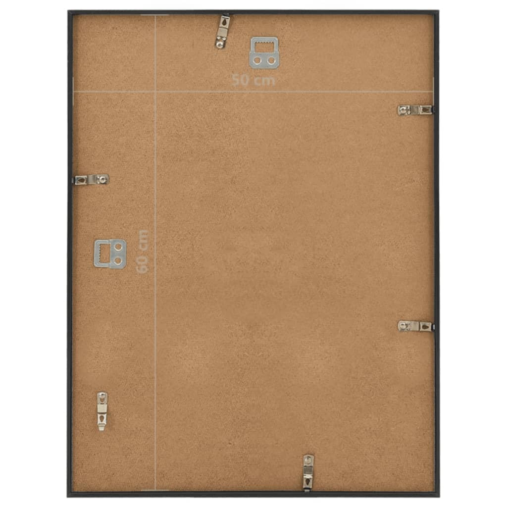 Fotolijsten 5 St Voor Wand 50X60 Cm Mdf Zwart