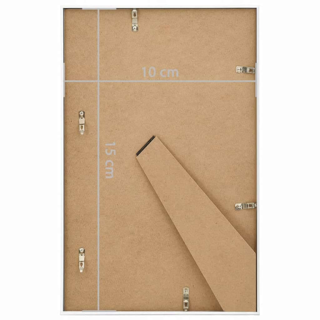 Fotolijsten 5 St Voor Tafel 10X15 Cm Mdf Wit