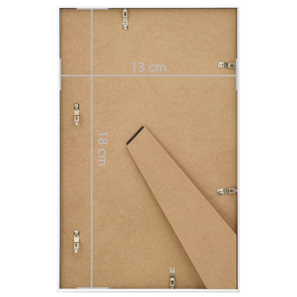 Fotolijsten 10 St Voor Tafel 13X18 Cm Mdf Wit