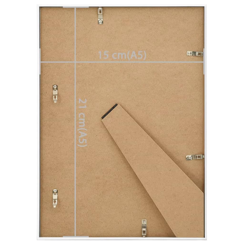 Fotolijsten 3 St Voor Tafel 15X21 Cm Mdf Wit