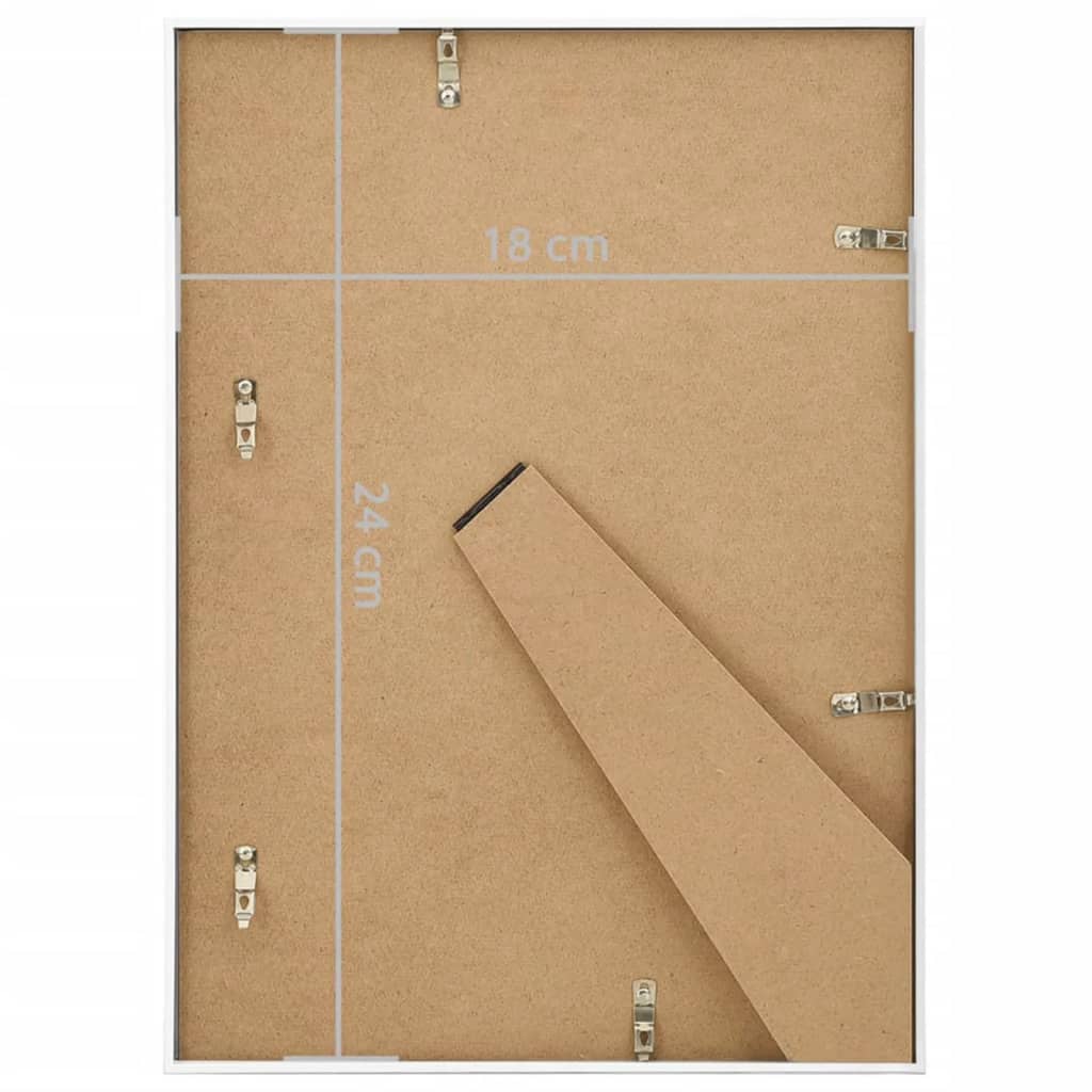 Fotolijsten 10 St Voor Tafel 18X24 Cm Mdf Wit