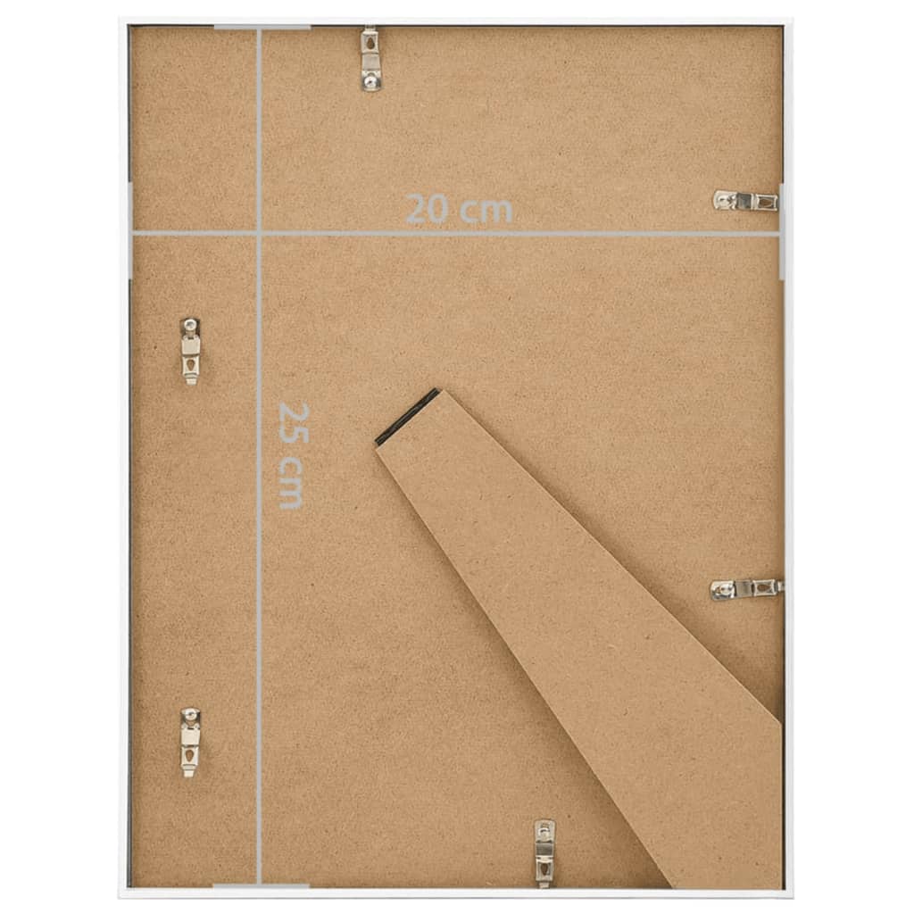Fotolijsten 5 St Voor Tafel 20X25 Cm Mdf Wit