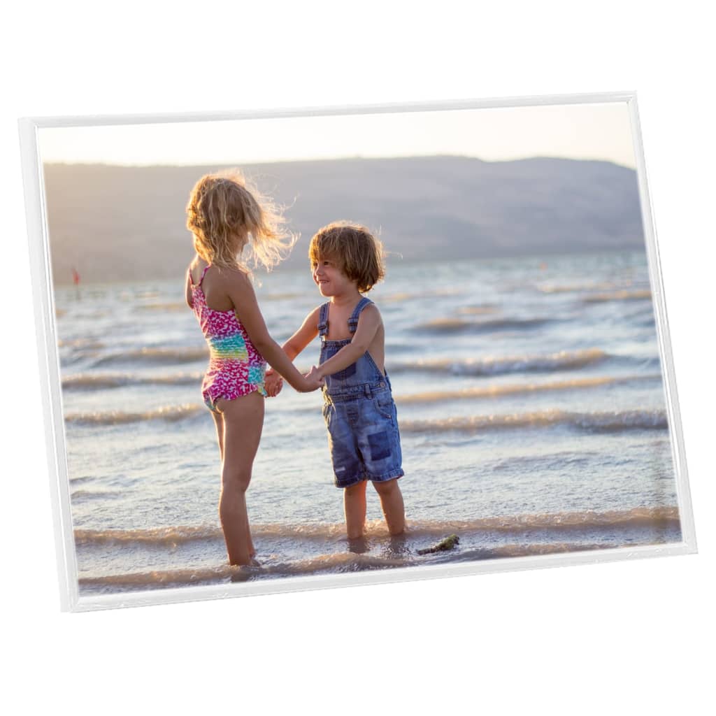 Fotolijsten 5 St Voor Wand Of Tafel 29,7X42 Cm Mdf Wit