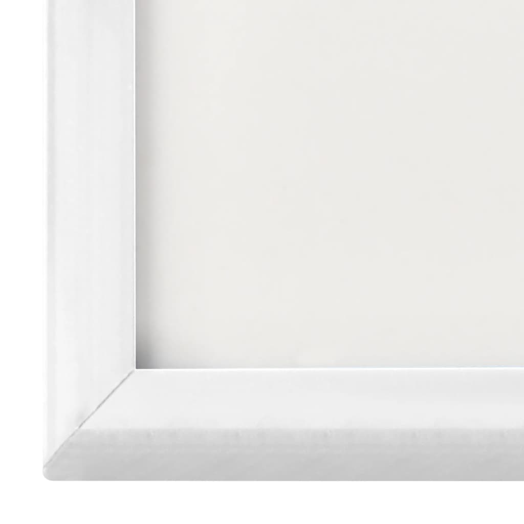 Fotolijsten 3 St Voor Tafel 30X30 Cm Mdf Wit