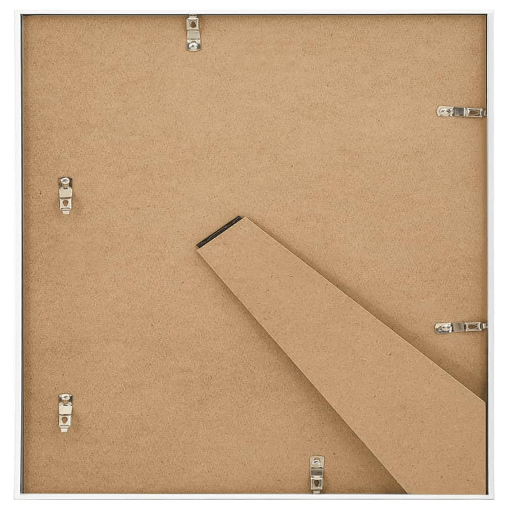 Fotolijsten 3 St Voor Tafel 30X30 Cm Mdf Wit