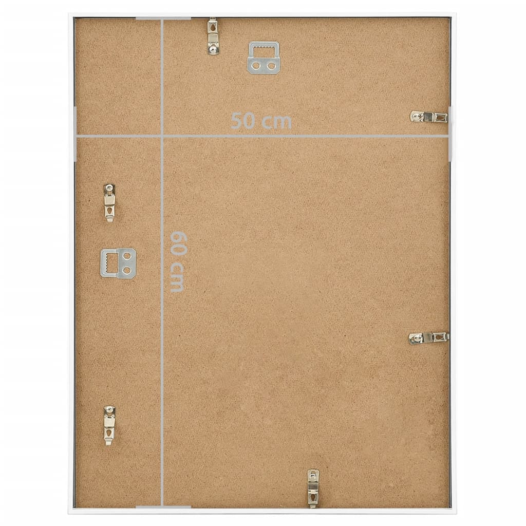 Fotolijsten 3 St Voor Wand 50X60 Cm Mdf Wit