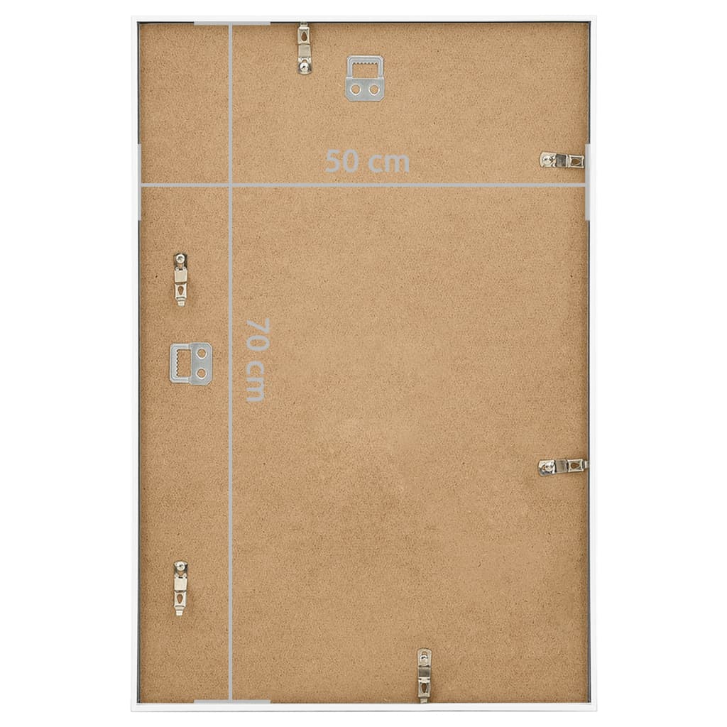 Fotolijsten 5 St Voor Wand 50X70 Cm Mdf Wit