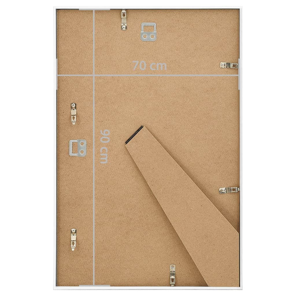 Fotolijsten 3 St Voor Wand Of Tafel 70X90 Cm Mdf Wit