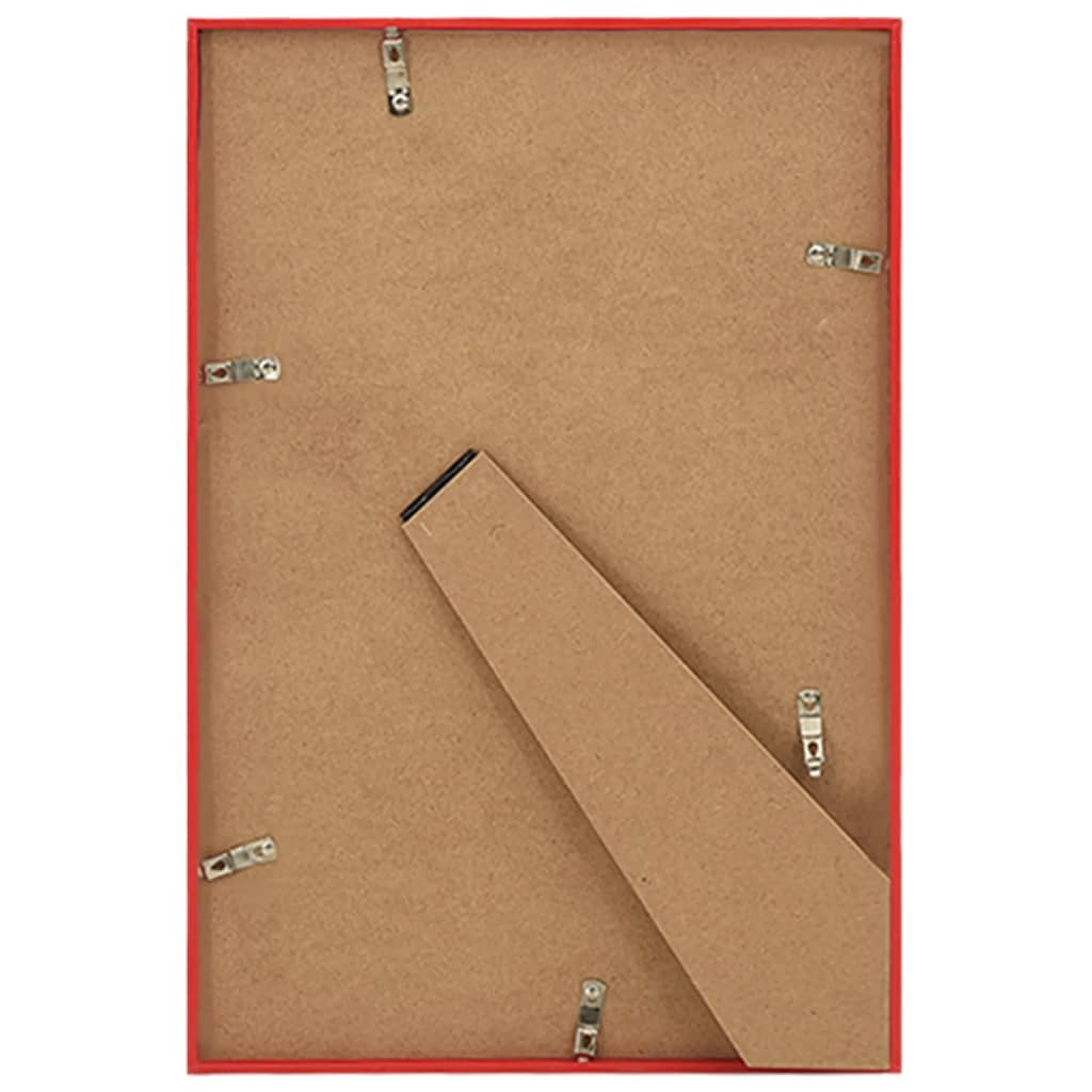 Fotolijsten 5 St Voor Tafel 10X15 Cm Mdf Rood